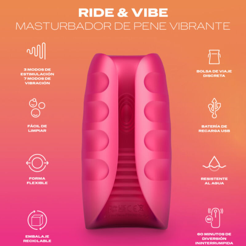 DUREX - TOY RIDE & VIBE VIBRATOR MASTURBATOR