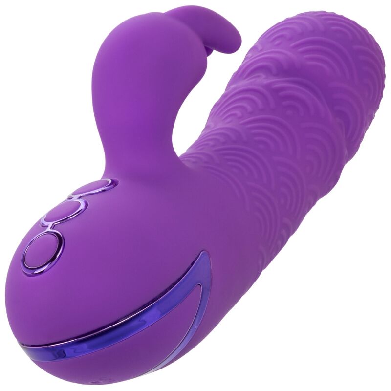 CALEXOTICS - MANHATTAN BEACH MARVEL VIBRATOR RABBIT PURPLE BY CALIFORNIA DREAMING