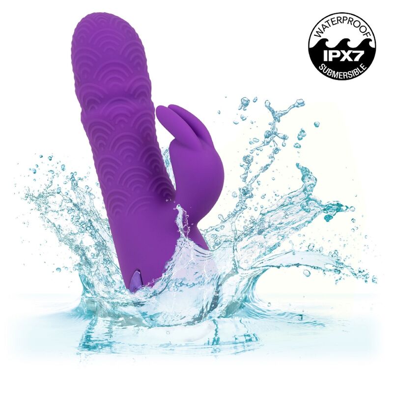 CALEXOTICS - MANHATTAN BEACH MARVEL VIBRATOR RABBIT PURPLE BY CALIFORNIA DREAMING