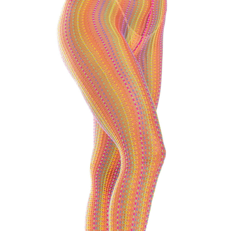 LEG AVENUE - MULTICOLOR CROCHET STOCKINGS