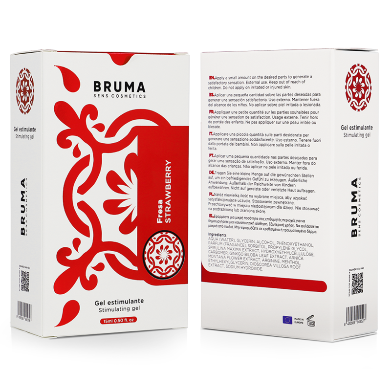 BRUMA - STRAWBERRY FLAVOR INTENSIFYING BALM 15 ML