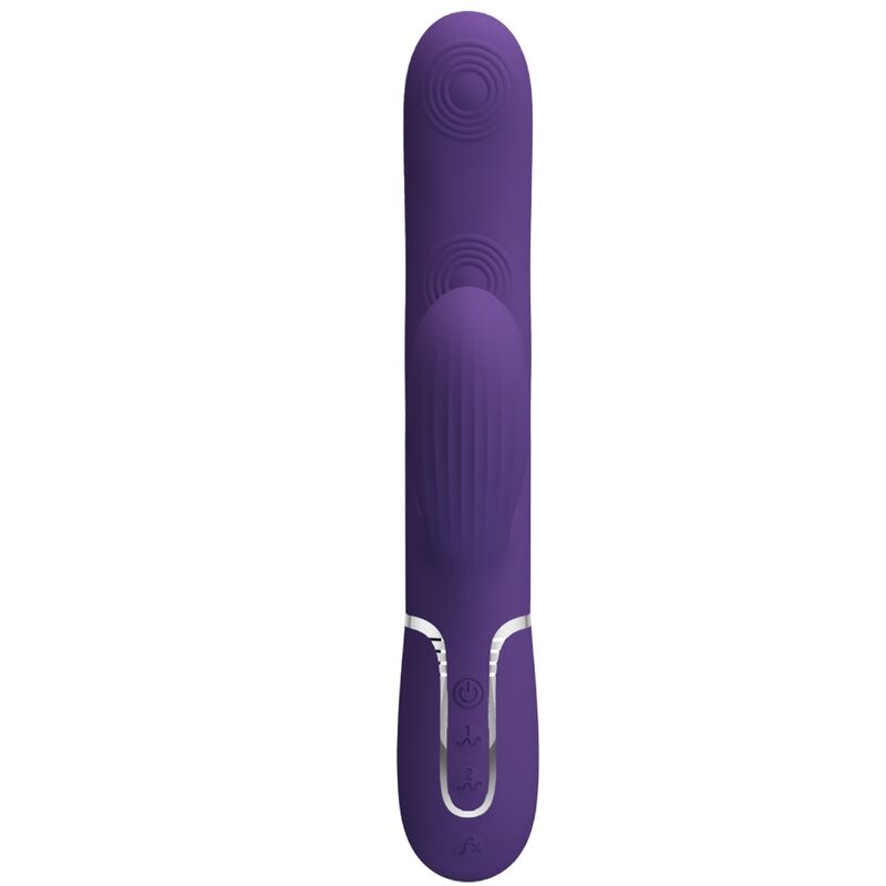 PRETTY LOVE - PERLITA G-SPOT VIBRATOR 3 IN 1 MULTIFUNCTION PURPLE