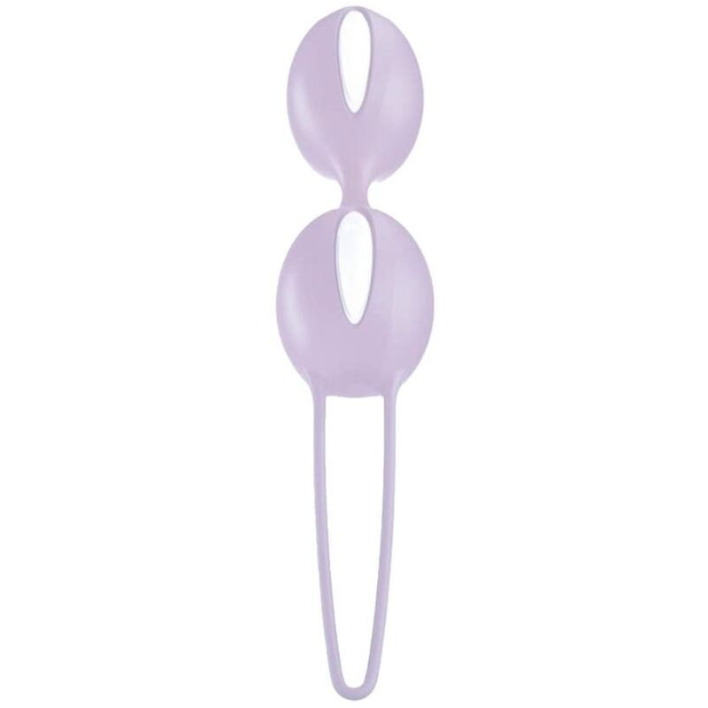 FUN FACTORY - SMARTBALLS DUO PELVIC BALLS WHITE / PASTEL LILAC