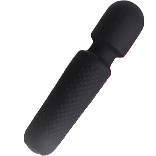 ARMONY - YOUR MAGIC MASSAGER & VIBRATOR RECHARGEABLE 10 VIBRATIONS WAND DOTS BLACK