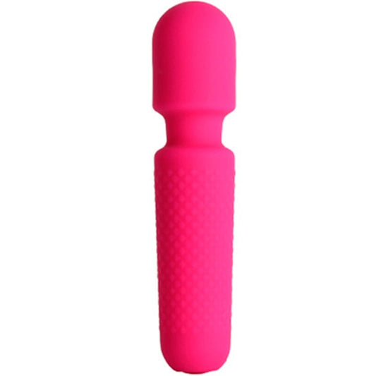 ARMONY - YOUR MAGIC MASSAGER & VIBRATOR RECHARGEABLE 10 VIBRATIONS WAND DOTS PINK