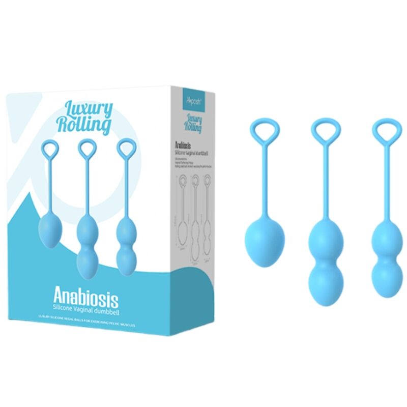 ARMONY - ANABIOSIS VAGINAL DUMBBELL 3 LEVELS BLUE