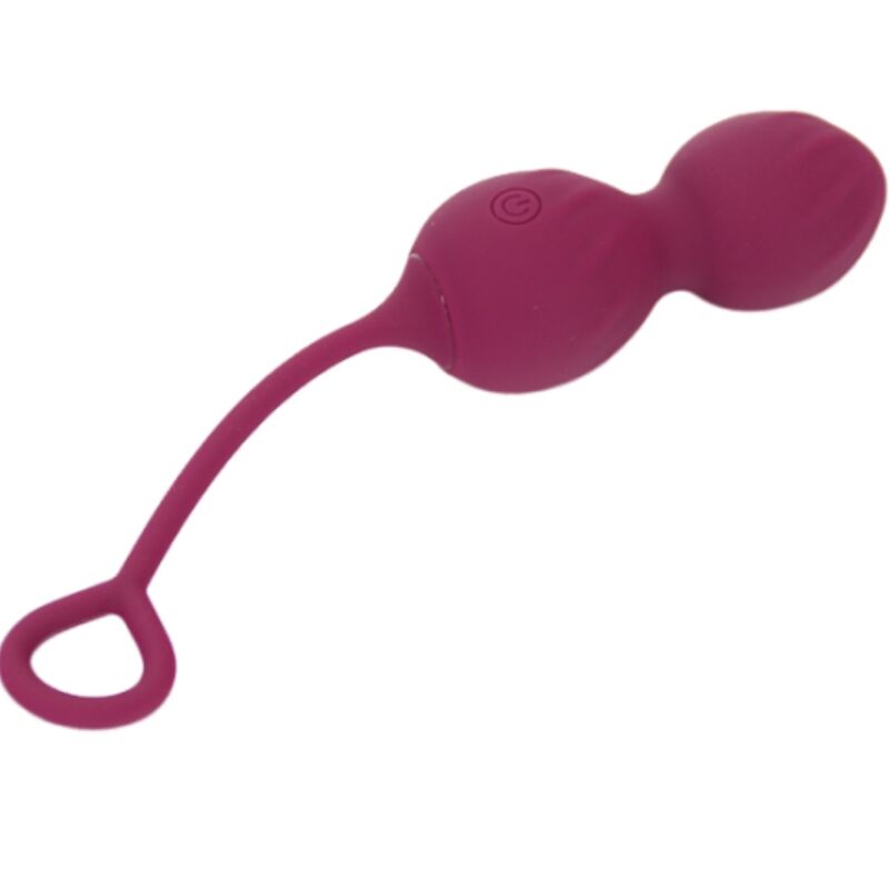 ARMONY - BLOSSOMS VAGINAL DUMBBELL VIBRATION REMOTE CONTROL 10 VIBRATIONS DARK RED