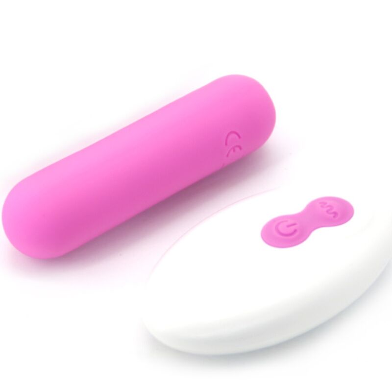 ARMONY - SPLASH JOLINE VIBRATOR BULLET SILICONE REMOTE CONTROL 10 VIBRATIONS 65 X 15 CM PINK