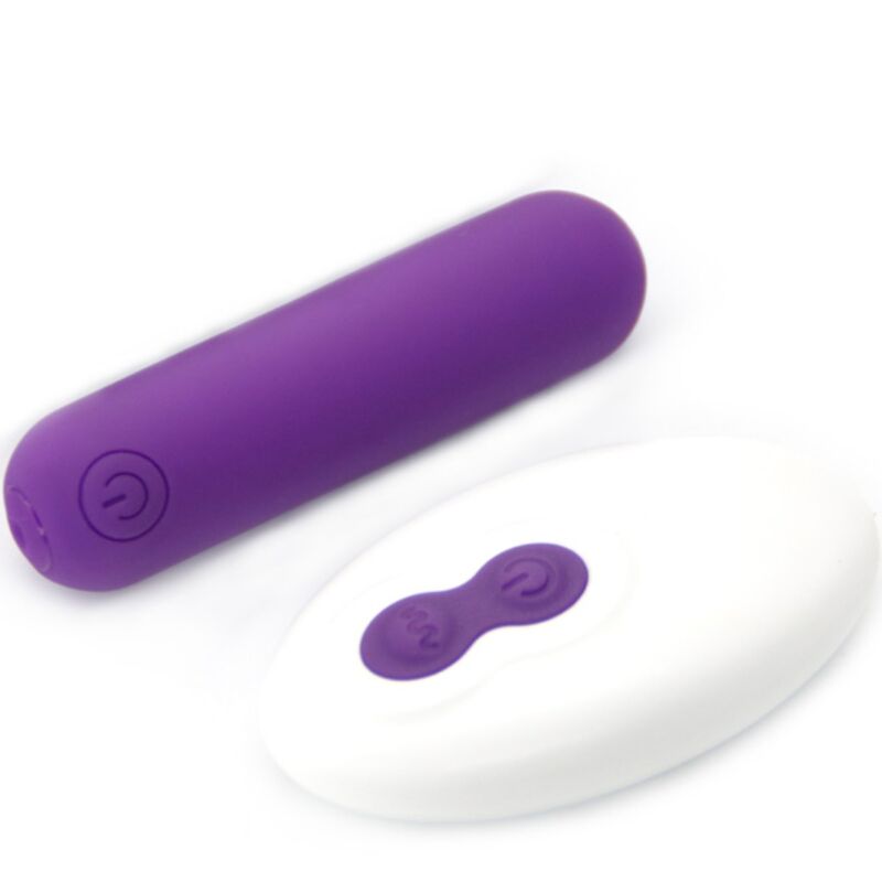 ARMONY - SPLASH JOLINE VIBRATOR BULLET SILICONE REMOTE CONTROL 10 VIBRATIONS 6.5 X 1.5 CM PURPLE