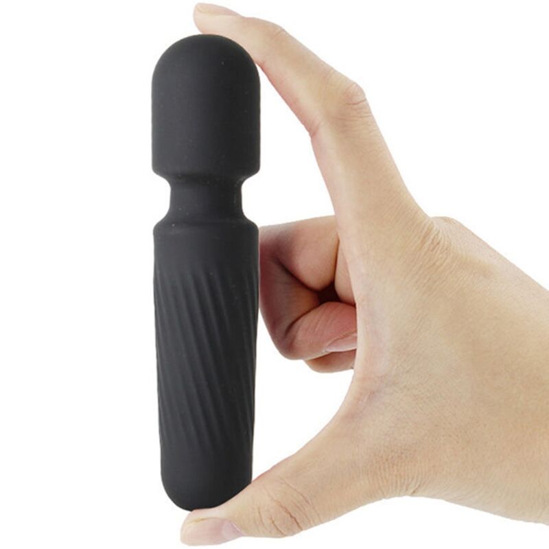 ARMONY - YOUR MAGIC MASSAGER & VIBRATOR RECHARGEABLE 10 VIBRATIONS BLACK