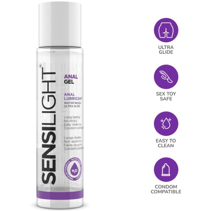 INTIMATELINE - SENSILIGHT ANAL SLIDING GEL 60 ML