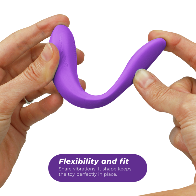 WE-VIBE - SYNC GO DUAL STIMULATOR VIOLET