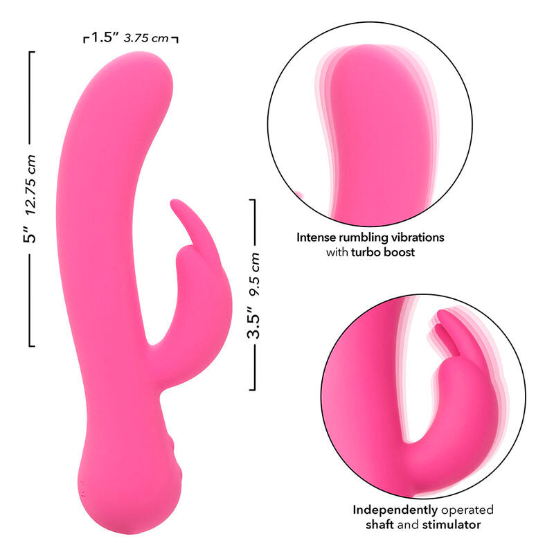 CALEXOTICS - FIRST TIME VIBRATOR RABBIT RECHARGEABLE PINK