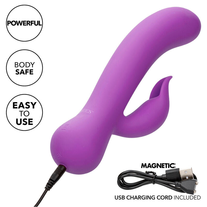 CALEXOTICS - FIRST TIME VIBRATOR PLEASER RECHARGEABLE PURPLE