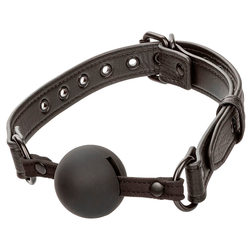 CALEXOTICS - NOCTURNAL BALL GAG SILICONE BLACK