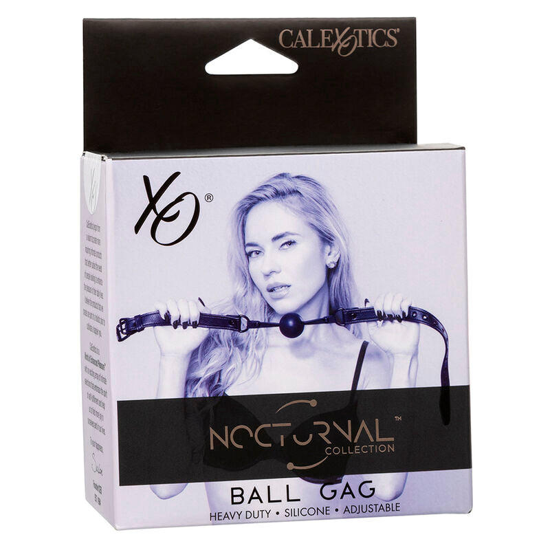 CALEXOTICS - NOCTURNAL BALL GAG SILICONE BLACK