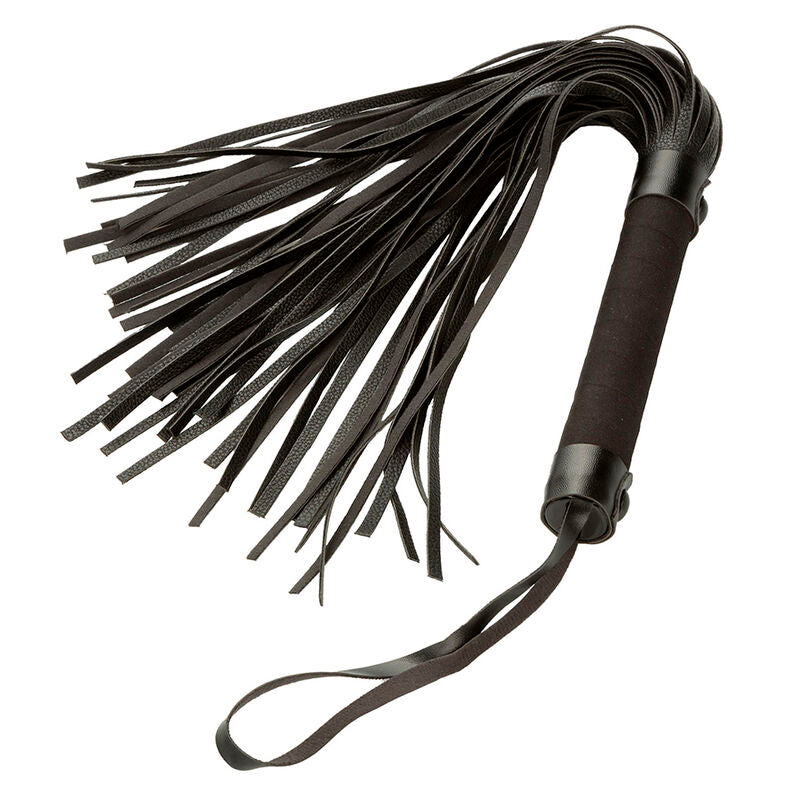 CALEXOTICS - NOCTURNAL FLOGGER LEATHER BLACK