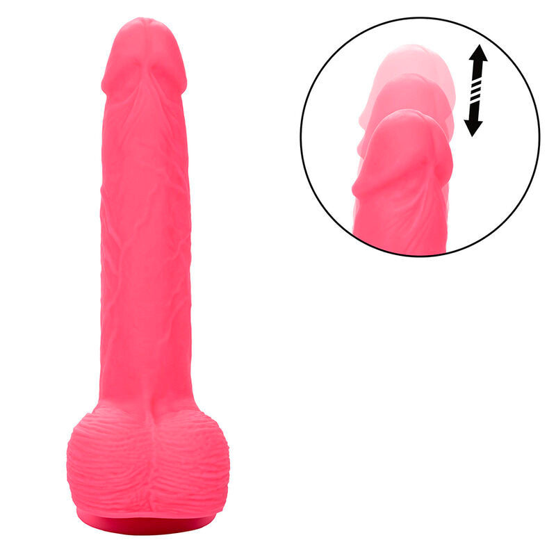 CALEXOTICS - STUDS REALISTIC VIBRATOR 10 VIBRATIONS PINK