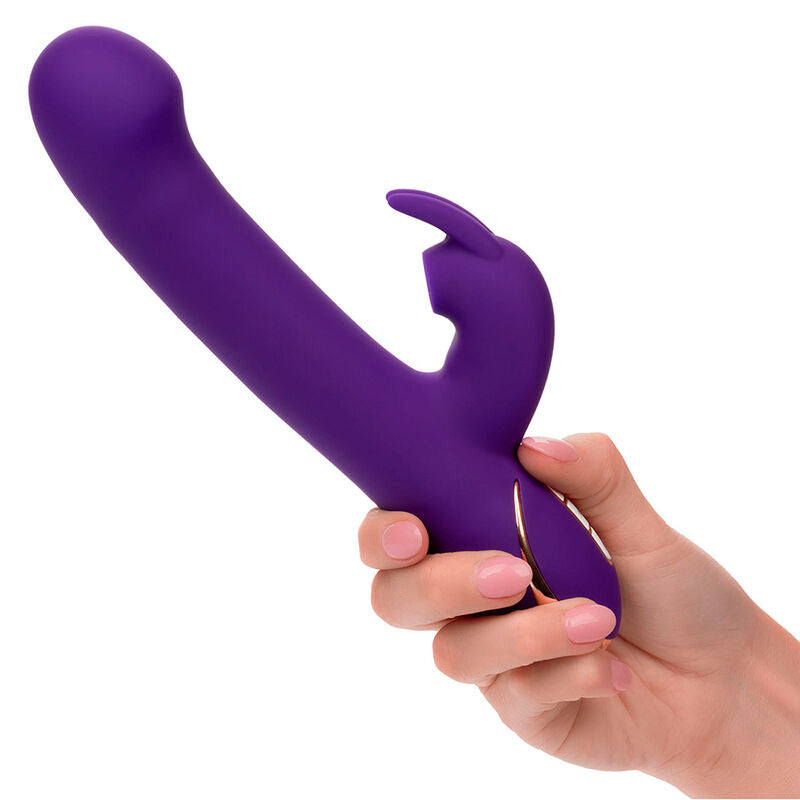 CALEXOTICS - JACK RABBIT VIBRATOR & STIMULATOR 7 VIBRATIONS AND SUCTIONS MODE BLUE