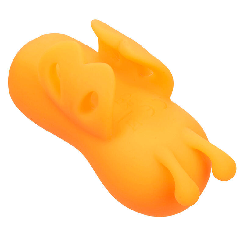 CALEXOTICS - NEON VIBES THE BUZZING VIBE FINGER STIMULATOR 10 VIBRATIONS ORANGE