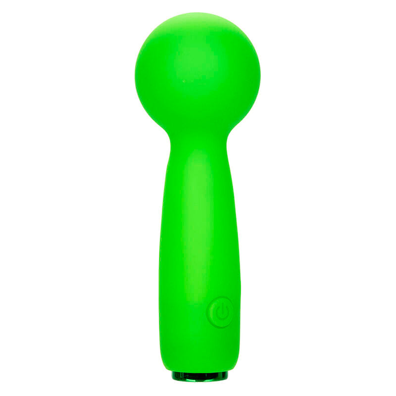 CALEXOTICS - NEON VIBES THE BUBBLY VIBE MINI MASSAGER 10 VIBRATIONS GREEN