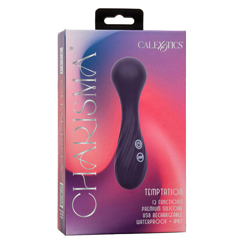 CALEXOTICS - CHARISMA TEMPTATION MASSAGER 12 FUNCTIONS PURPLE