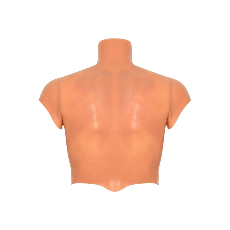 HIDDEN DESIRE - ALTER EGO SILICONE MALE TORSO SHIRT WITH ABS FLESH