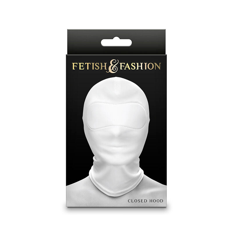 NS NOVELTIES - FETISH & FASHION CLOSED HOOD NYLON WHITE