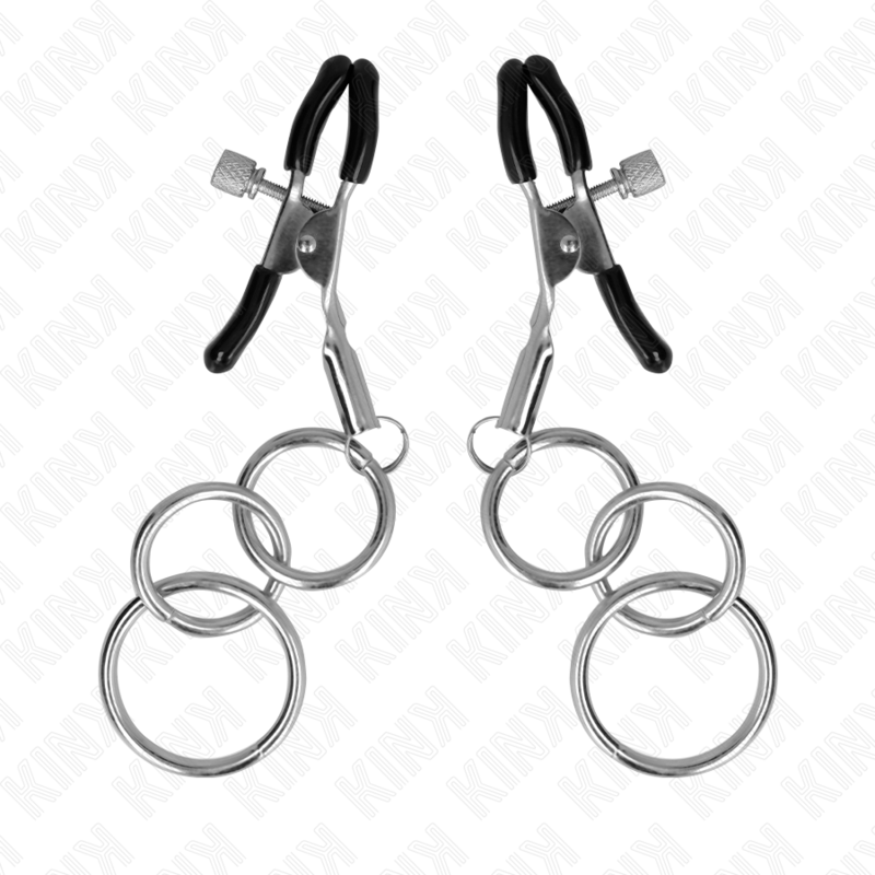 KINK - 3 O-RING NIPPLE CLAMP 6 CM