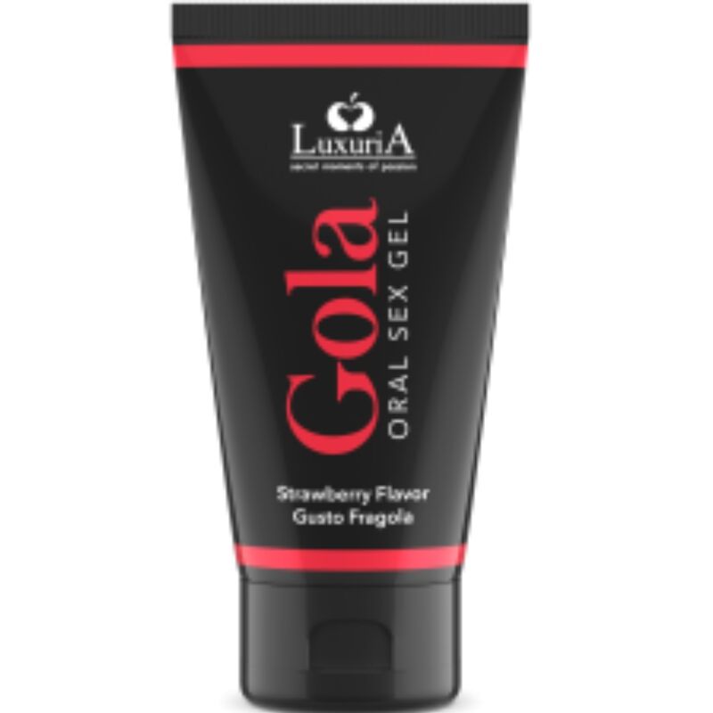 INTIMATELINE LUXURIA - ORAL SEX GEL STRAWBERRY FLAVOR 50 ML