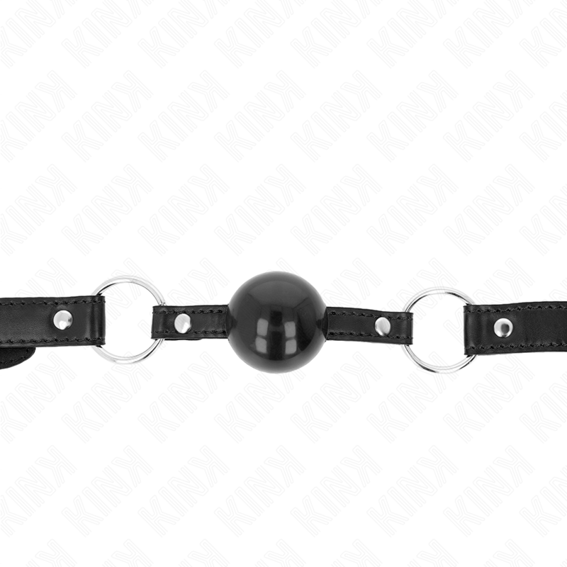 KINK - BLACK TPE BALL 4 CM GAG 60 x 2 CM