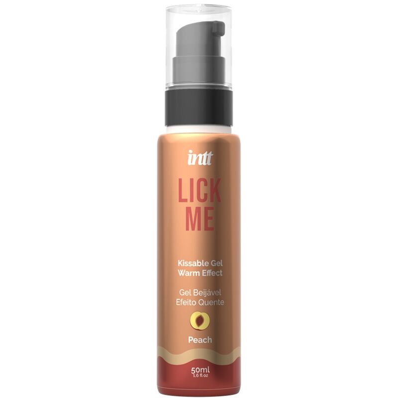 INTT - LICK ME PEACH EDIBLE GEL HEAT EFFECT