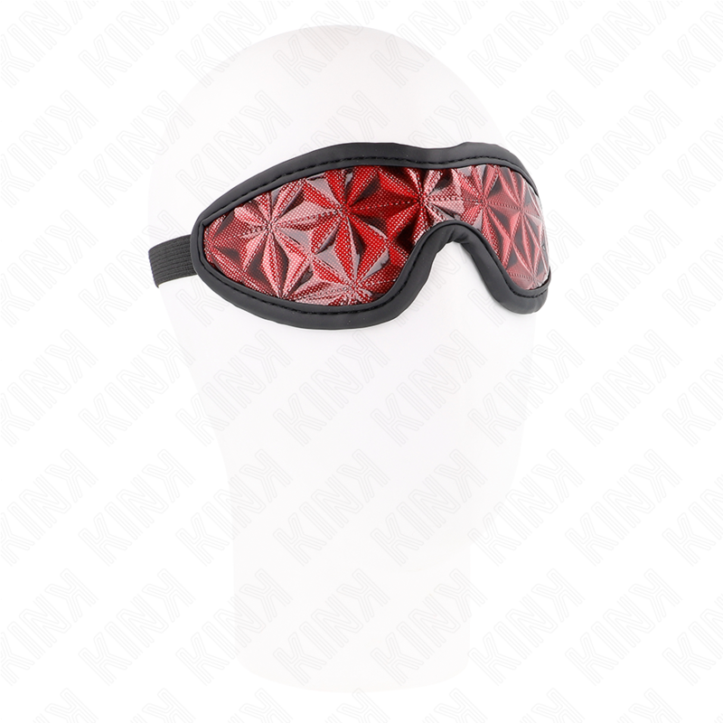 KINK - RED DIAMOND PATTERN HEADBAND 20.5 x 6 CM