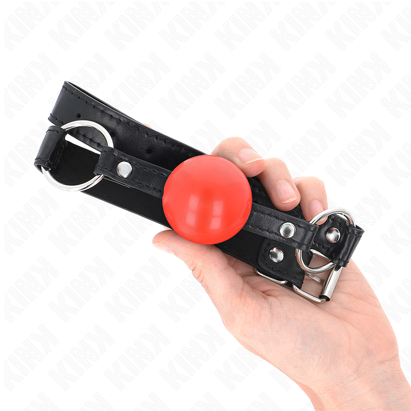 KINK - RED TPE BALL 4 CM GAG 60 x 2 CM