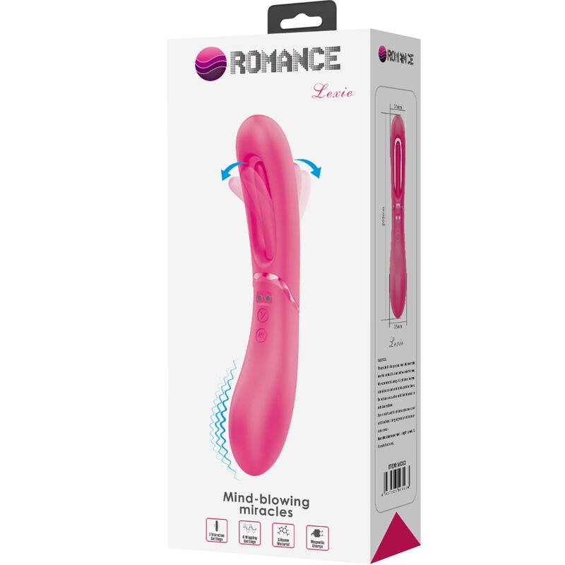 ROMANCE - LEXIE G-SPOT VIBRATOR 7 VIBRATIONS PINK