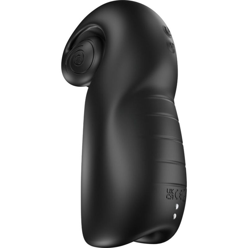 SNAIL VIBE - EVO FOR HIM MALE MASTURBATOR SLIDE N'ROLL BLACK