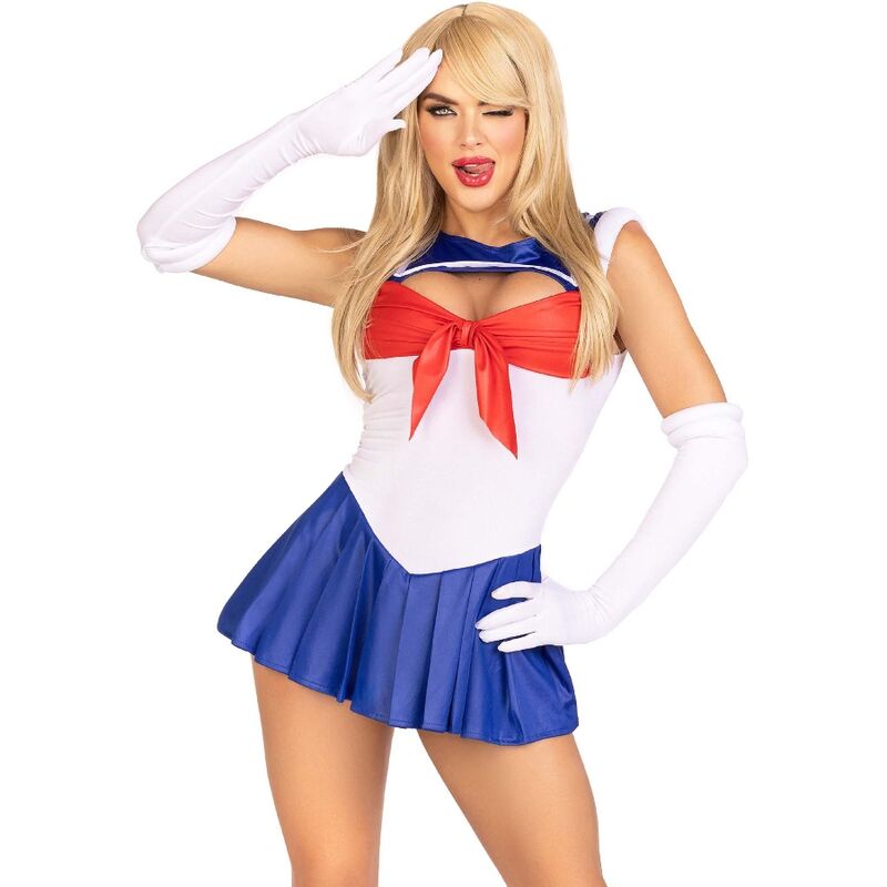 LEG AVENUE - COSTUME SEXY SAILOR MULTICOLOR M