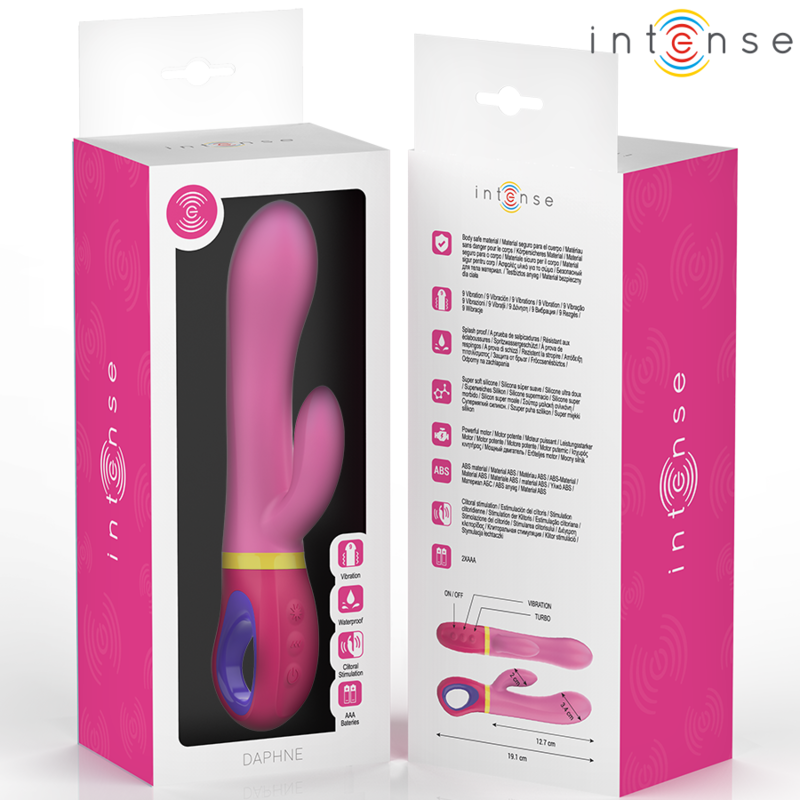 INTENSE - DAPHNE PINK RABBIT VIBRATOR