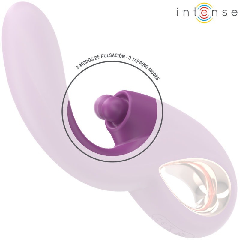 INTENSE - LALI MULTIFUNCTION G-SPOT VIBRATOR TAPPING & THRUST & VIBRATION PURPLE