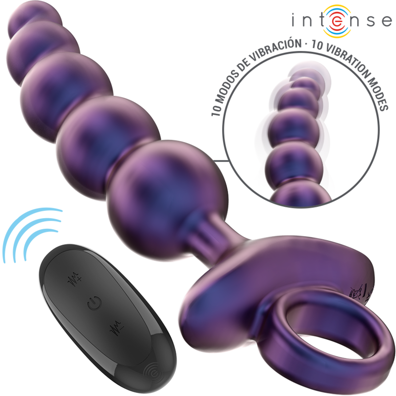 INTENSE - TITO VIBRATING ANAL PLUG MODEL 3 REMOTE CONTROL