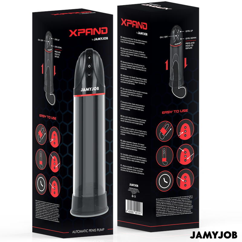 JAMYJOB - XPAND AUTOMATIC PUMP 3 SUCTION LEVELS GREY