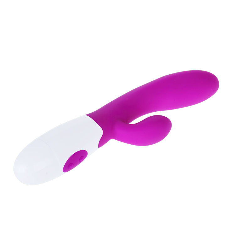 PRETTY LOVE - FLIRTATION ALVIS VIBRATOR WITH CLITORIS STIMULATOR