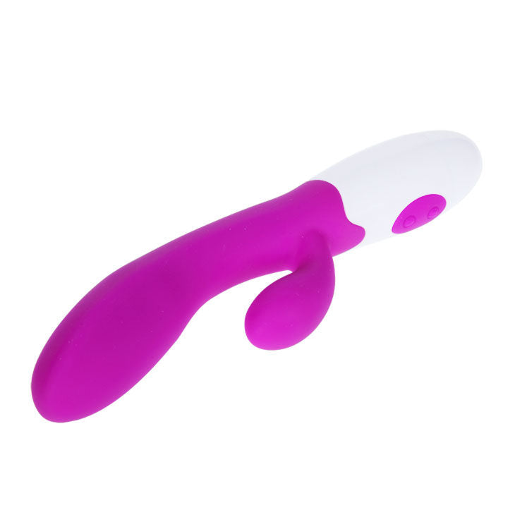 PRETTY LOVE - FLIRTATION ALVIS VIBRATOR WITH CLITORIS STIMULATOR