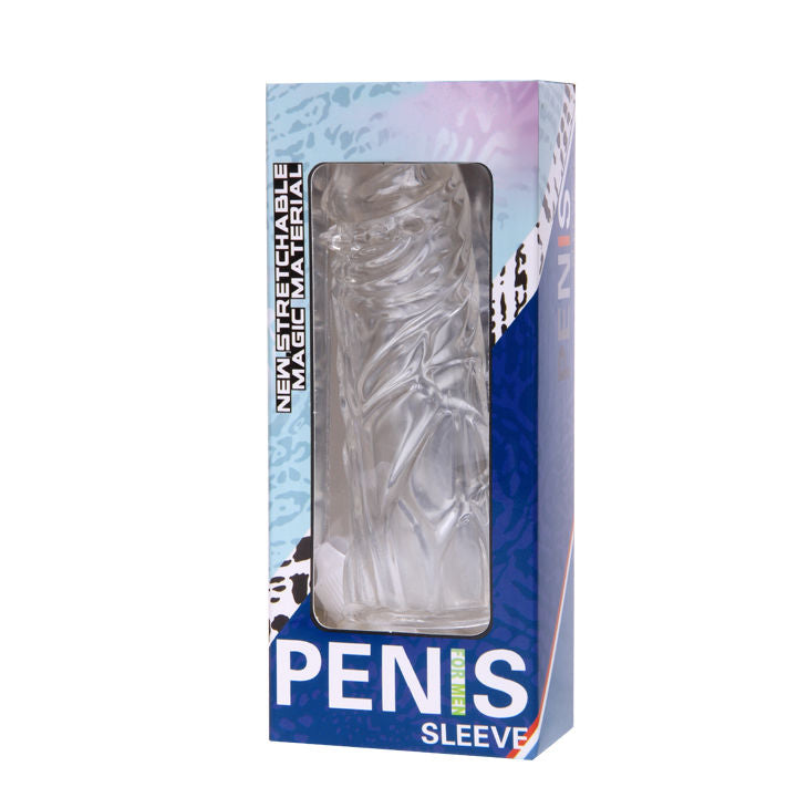 BAILE - LILAC COVER FOR THE PENIS IN ADAPTABLE SILICONE 13 CM