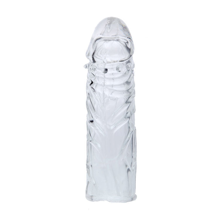 BAILE - TRANSPARENT SILICONE PENIS COVER 13 CM