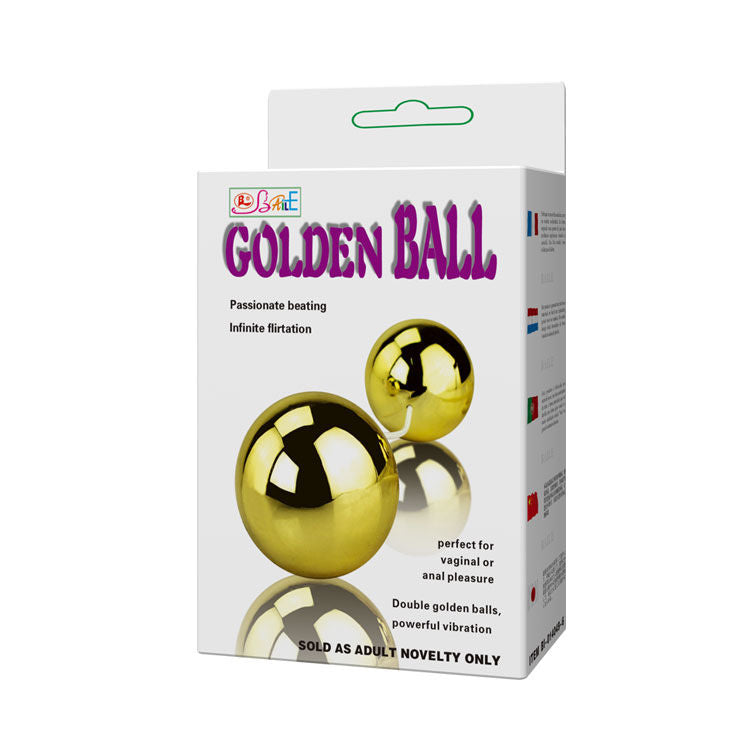 BAILE - GOLDEN CHINESE BALLS VIBRATOR