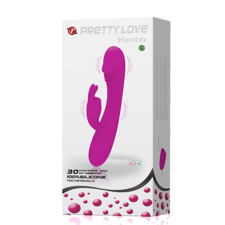 PRETTY LOVE - SMART VIBRATOR WITH RABBIT 30 HUNTER MODES