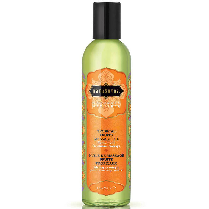 KAMASUTRA - NATURALS MASSAGE OIL TROPICAL FRUITS 236ML