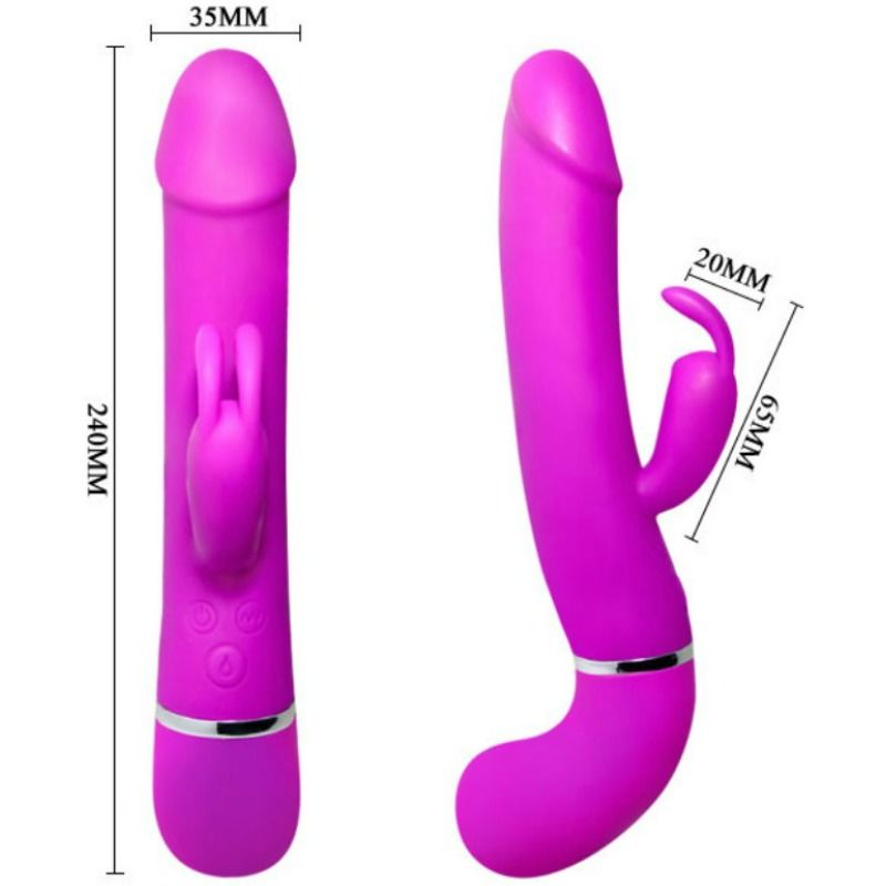 PRETTY LOVE - HENRY VIBRATOR WITH 12 VIBRATION MODES AND SQUIRT FUNCTION