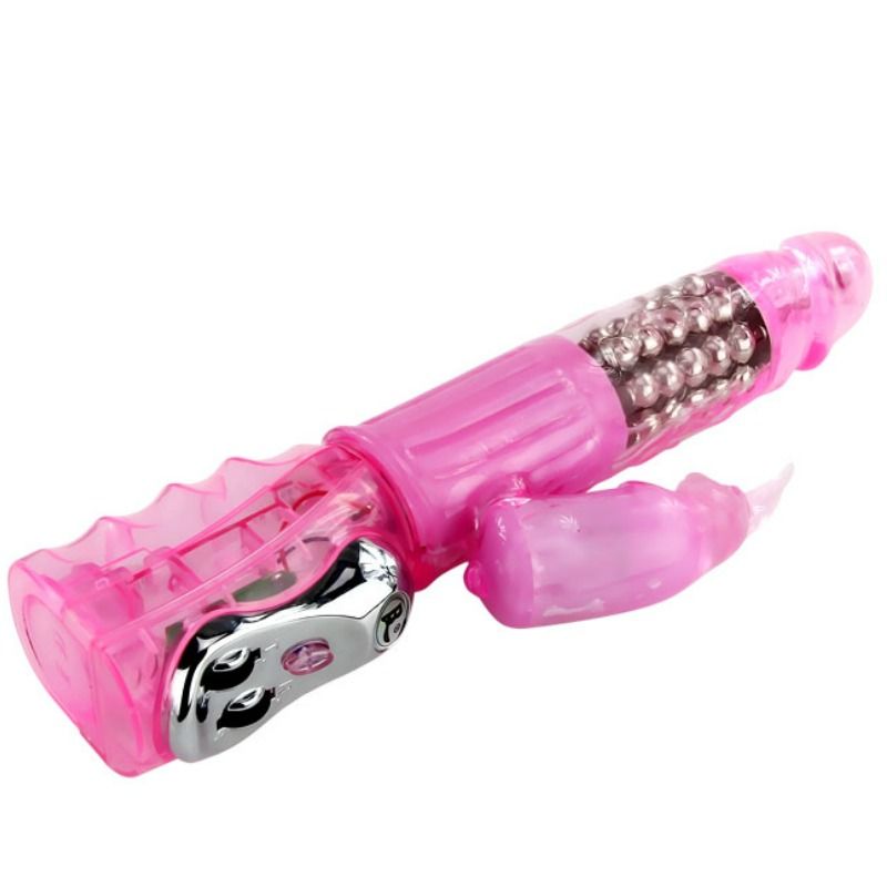 BAILE - VIBRATOR WITH ROTATION AND RABBIT MULTIVE SPEED AND MULTIROTATION